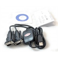 Dây USB to 2x RS232 (USB to 2 com) Unitek Y-106